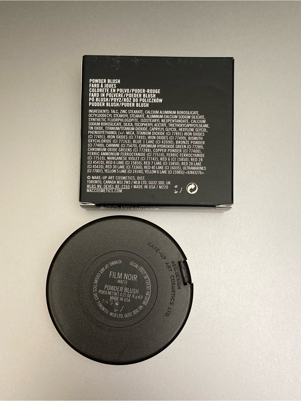 MAC “Film Noir” Matte Powder Blush - Picture 3 of 5